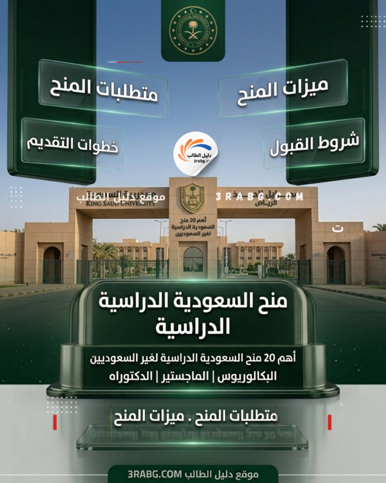 منح السعودية | أهم 20 منح السعودية الدراسية لغير السعوديين