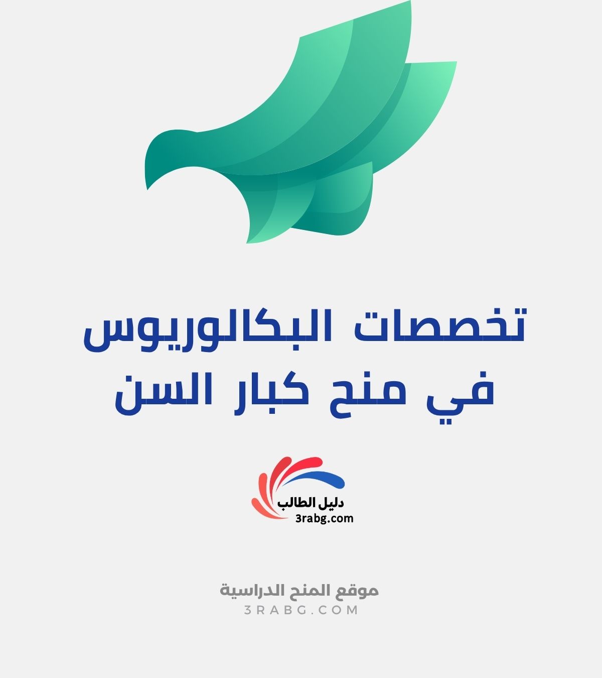تخصصات البكالوريوس في منح كبار السن