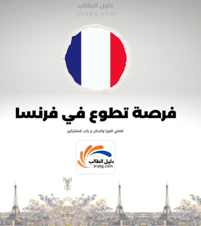 فرص تطوعية في فرنسا