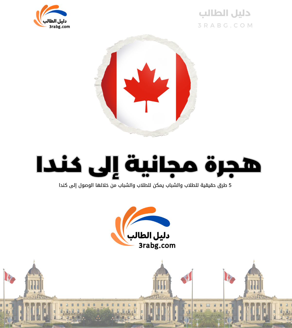 الهجرة إلى كندا مجاناً