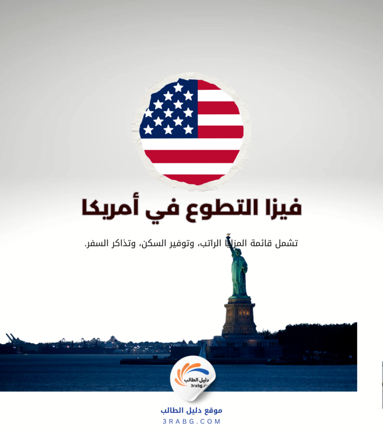 فيزا التطوع في أمريكا: أي نوع تحتاج وما الشروط؟